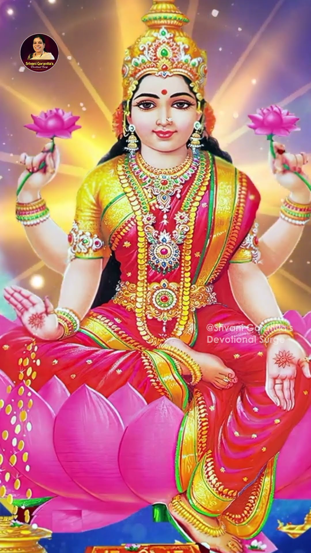 Sri Suktam By Nagaraja Sarma | Lakshmi Mantra | Lakshmi Suktam Vedic Chanting | Srivani Gorantla